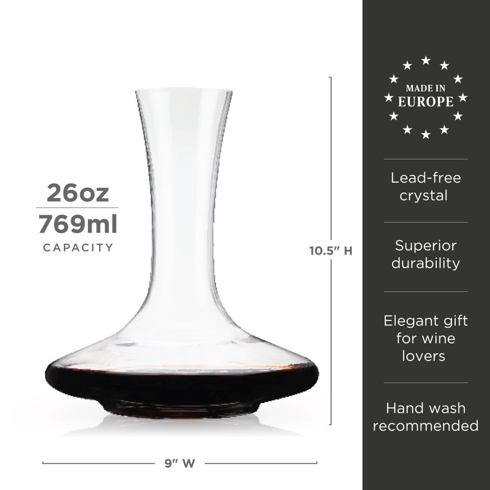 
                      
                        Viski Reserve Inez Crystal Wine Decanter - lily & onyx
                      
                    
