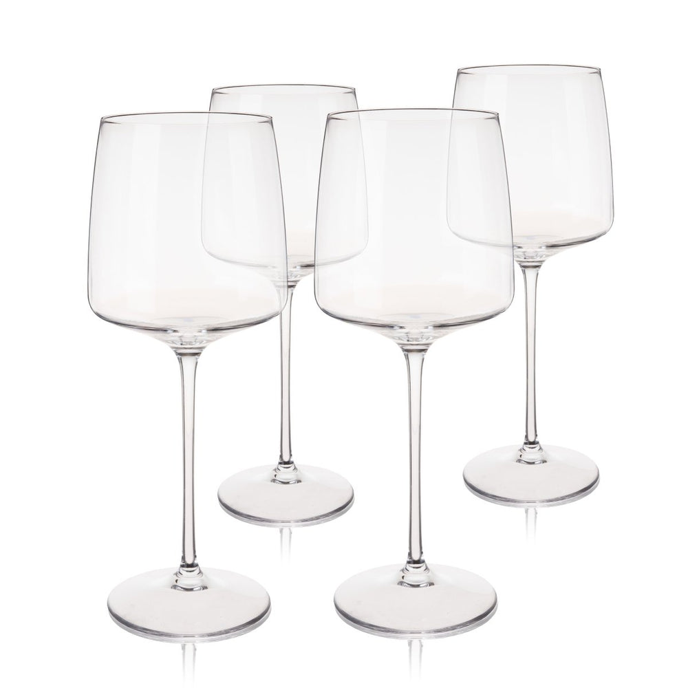 
                      
                        Viski Reserve Julien Crystal Bordeaux Glasses, Set of 4 - lily & onyx
                      
                    