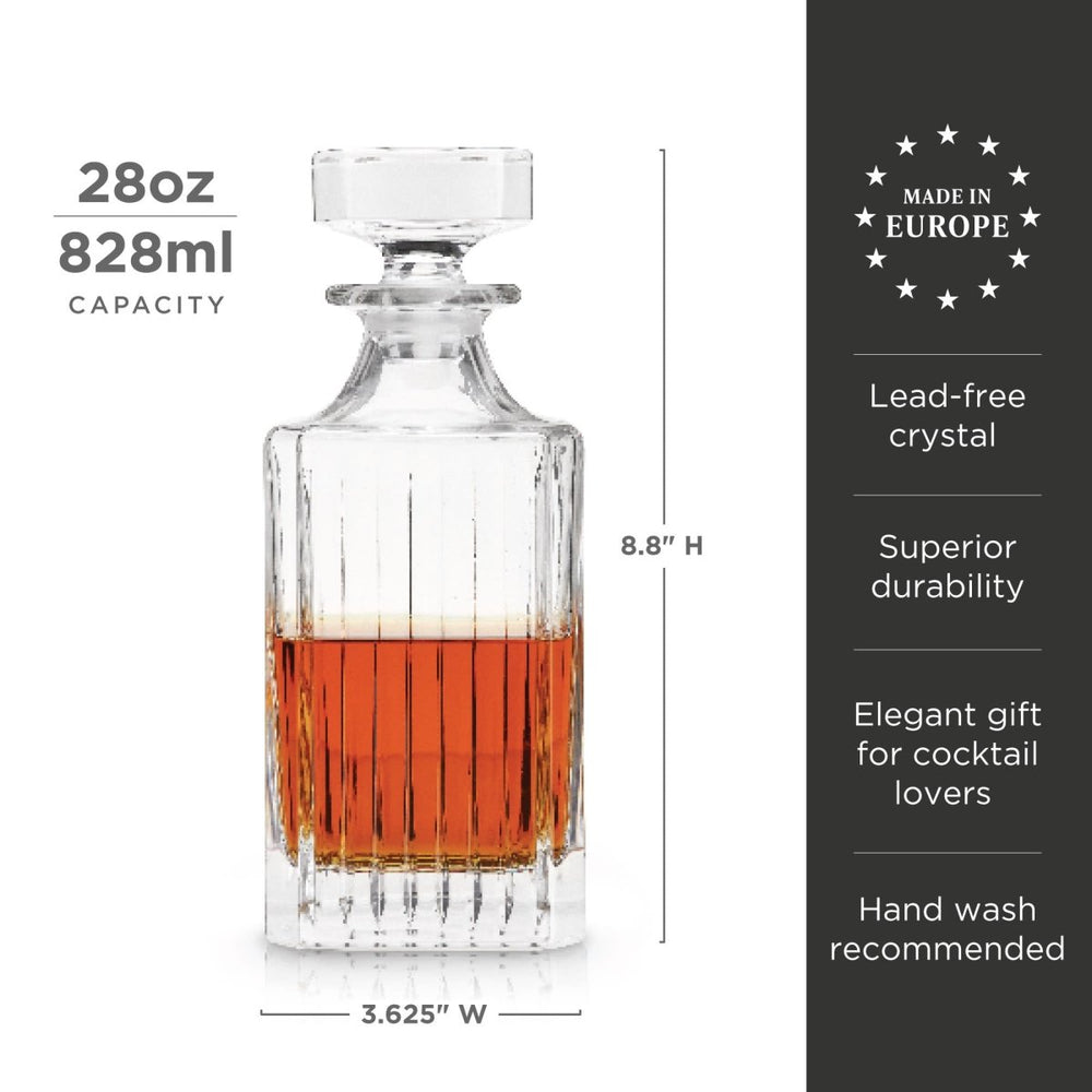 
                      
                        Viski Reserve Milo Crystal Liquor Decanter - lily & onyx
                      
                    