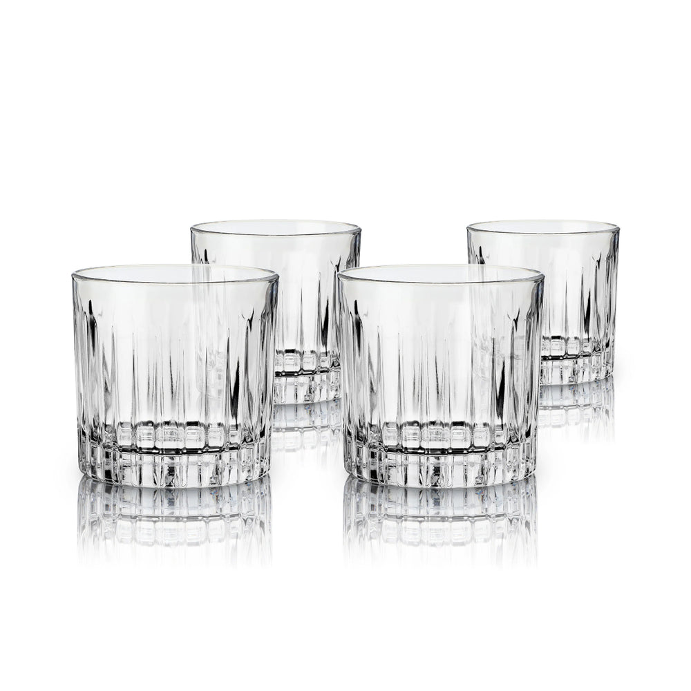 
                      
                        Viski Reserve Milo Crystal Neat Glasses, Set of 4 - lily & onyx
                      
                    