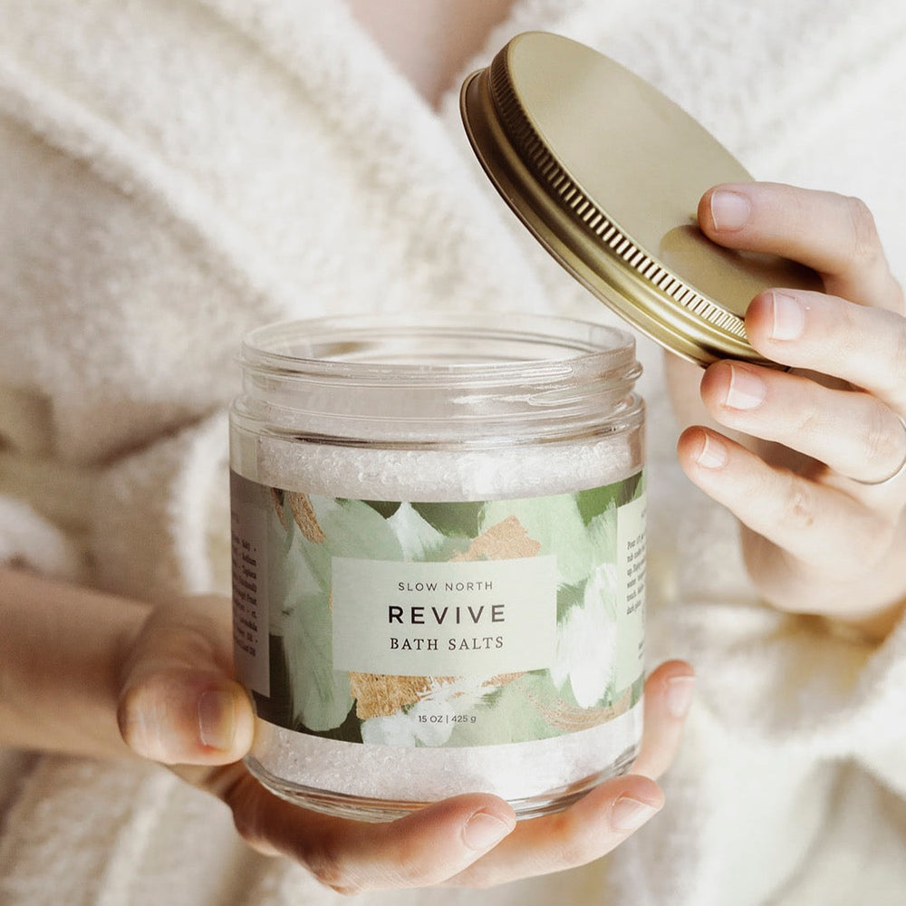 All-Natural Bath Salts, 15 oz - Revive