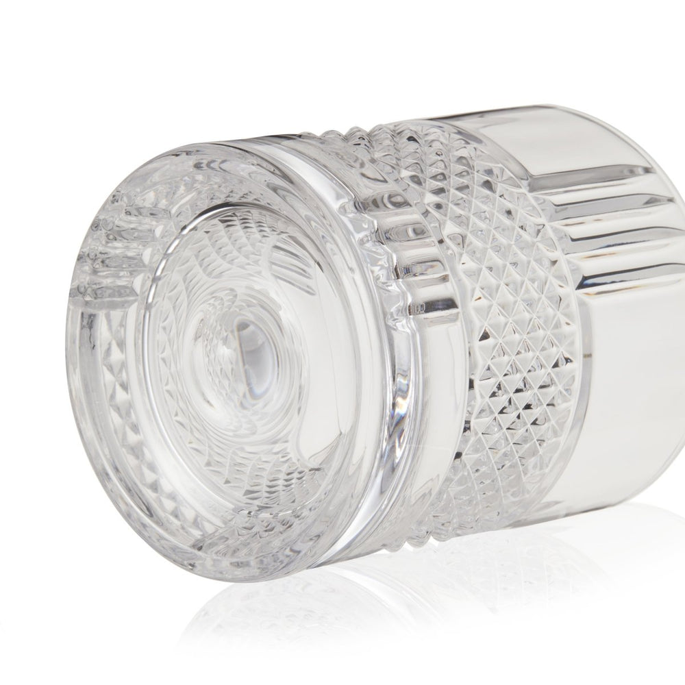 
                      
                        Viski Revolve Crystal Rocks Glass - lily & onyx
                      
                    