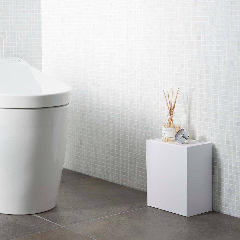 
                      
                        Wall-Mounted Storage or Trash Bin
                      
                    