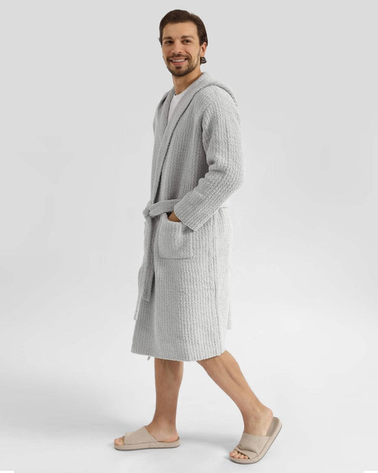 Sunday Citizen Ribbed Hooded Robe - lily & onyx