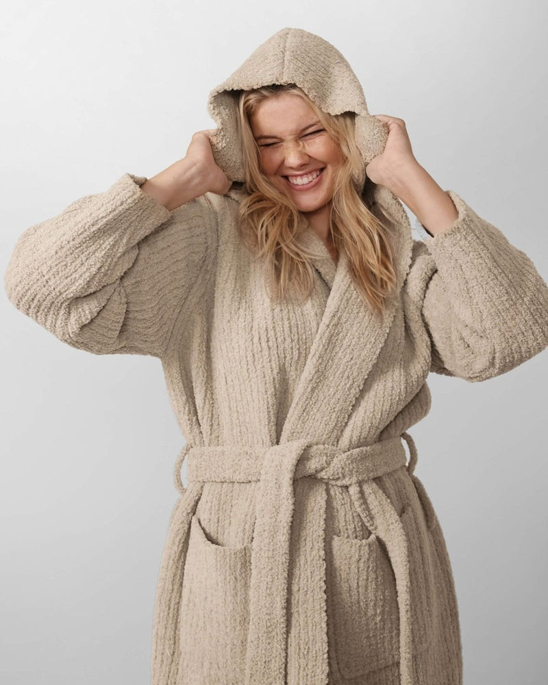 
                      
                        Sunday Citizen Ribbed Hooded Robe - lily & onyx
                      
                    