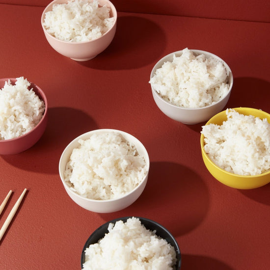 EKOBO Rice Bowl Set, Set of 4 - Off-White - lily & onyx