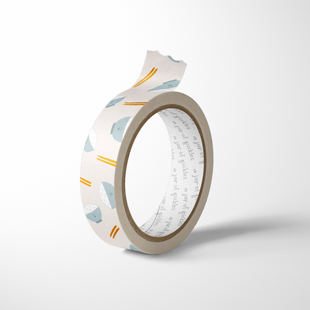 A Jar of Pickles Rice Washi Tape - lily & onyx