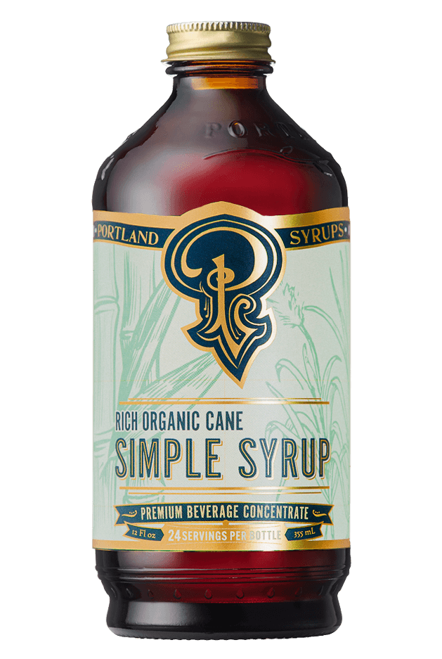Portland Syrups Rich Organic Cane Sugar Simple Syrup - lily & onyx