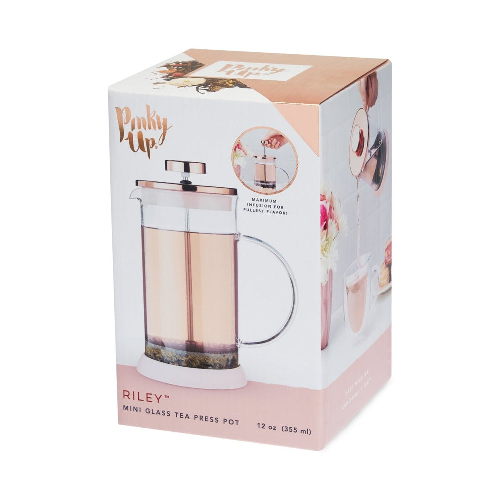 
                      
                        Pinky Up Tea Riley Mini Glass Tea Press Pot - lily & onyx
                      
                    
