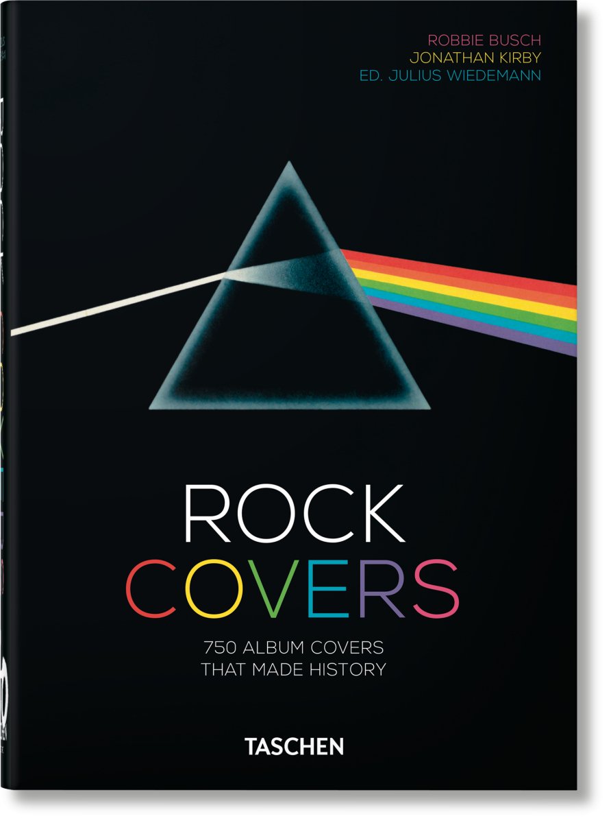 TASCHEN Rock Covers. 40th Ed. (German, French, English) - lily & onyx