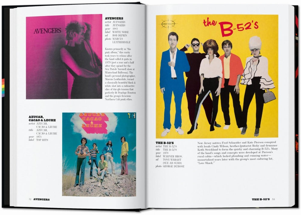 TASCHEN Rock Covers. 40th Ed. (German, French, English) - lily & onyx