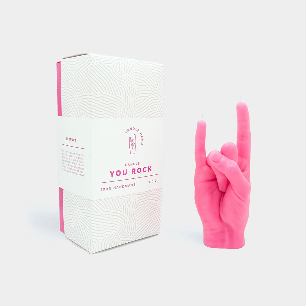 
                      
                        CandleHand "You Rock" Candle - Pink
                      
                    