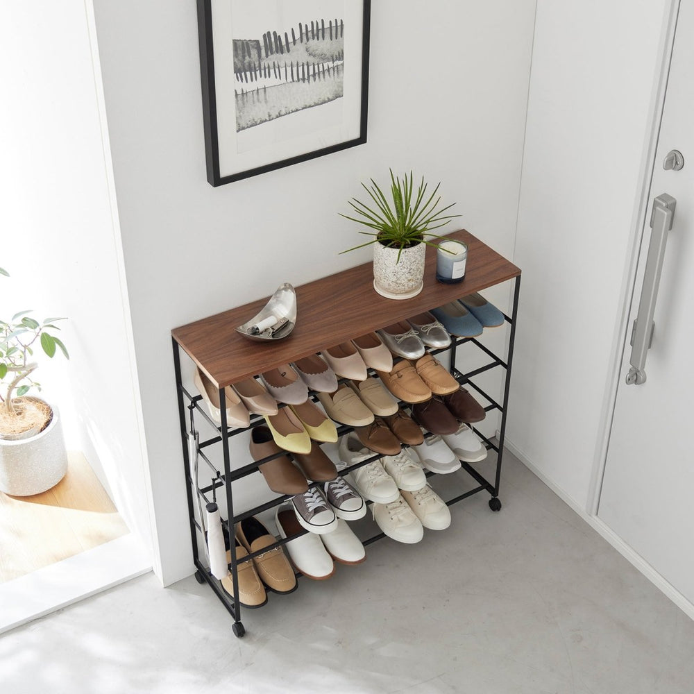 
                      
                        Yamazaki Home Rolling Five - Tier Steel Shoe Rack - lily & onyx
                      
                    