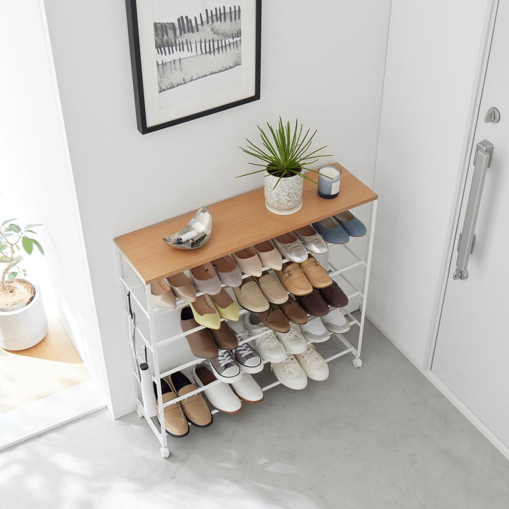 
                      
                        Yamazaki Home Rolling Five - Tier Steel Shoe Rack - lily & onyx
                      
                    