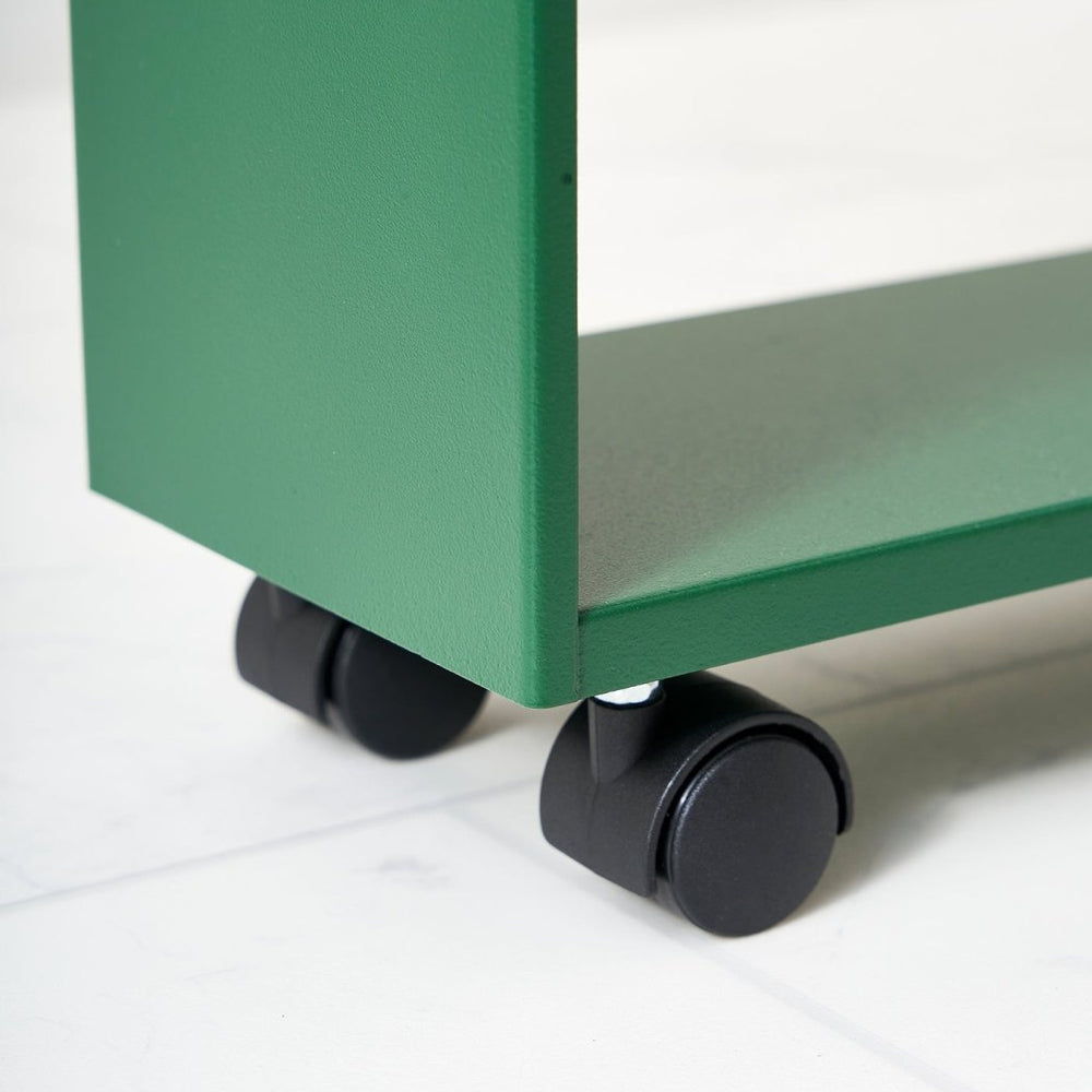 
                      
                        Yamazaki Home Rolling Slim Steel Storage Cart, 32" H - Forest Green - lily & onyx
                      
                    