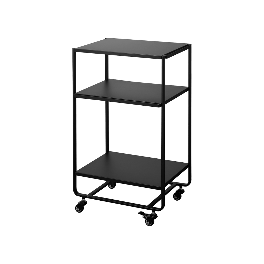 
                      
                        Yamazaki Home Rolling Steel Utility Cart, 32" H - lily & onyx
                      
                    