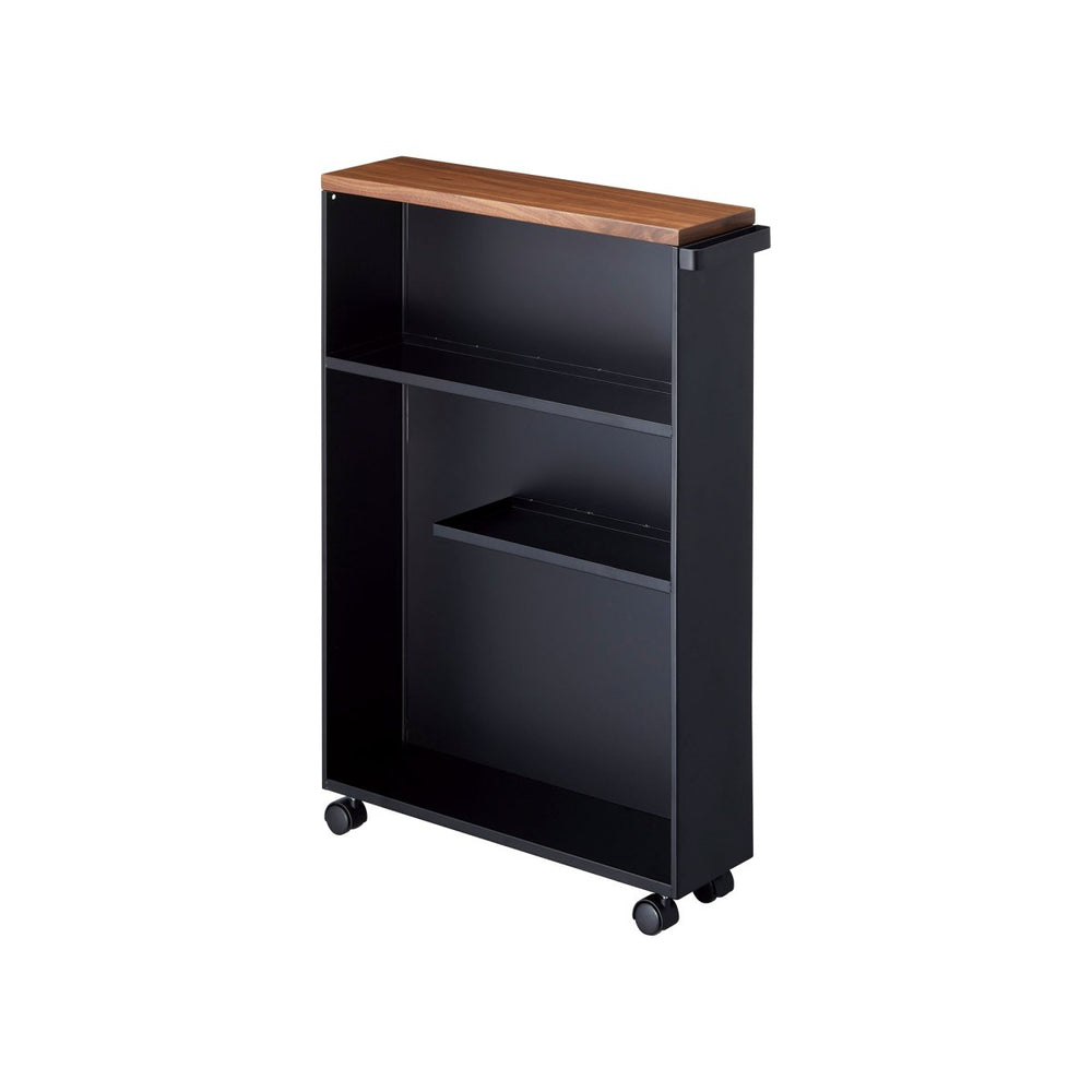 
                      
                        Yamazaki Home Rolling Storage Cart, 27" H - Steel - lily & onyx
                      
                    