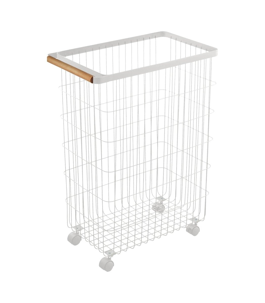 Yamazaki Home Rolling Wire Basket, 24" H - lily & onyx