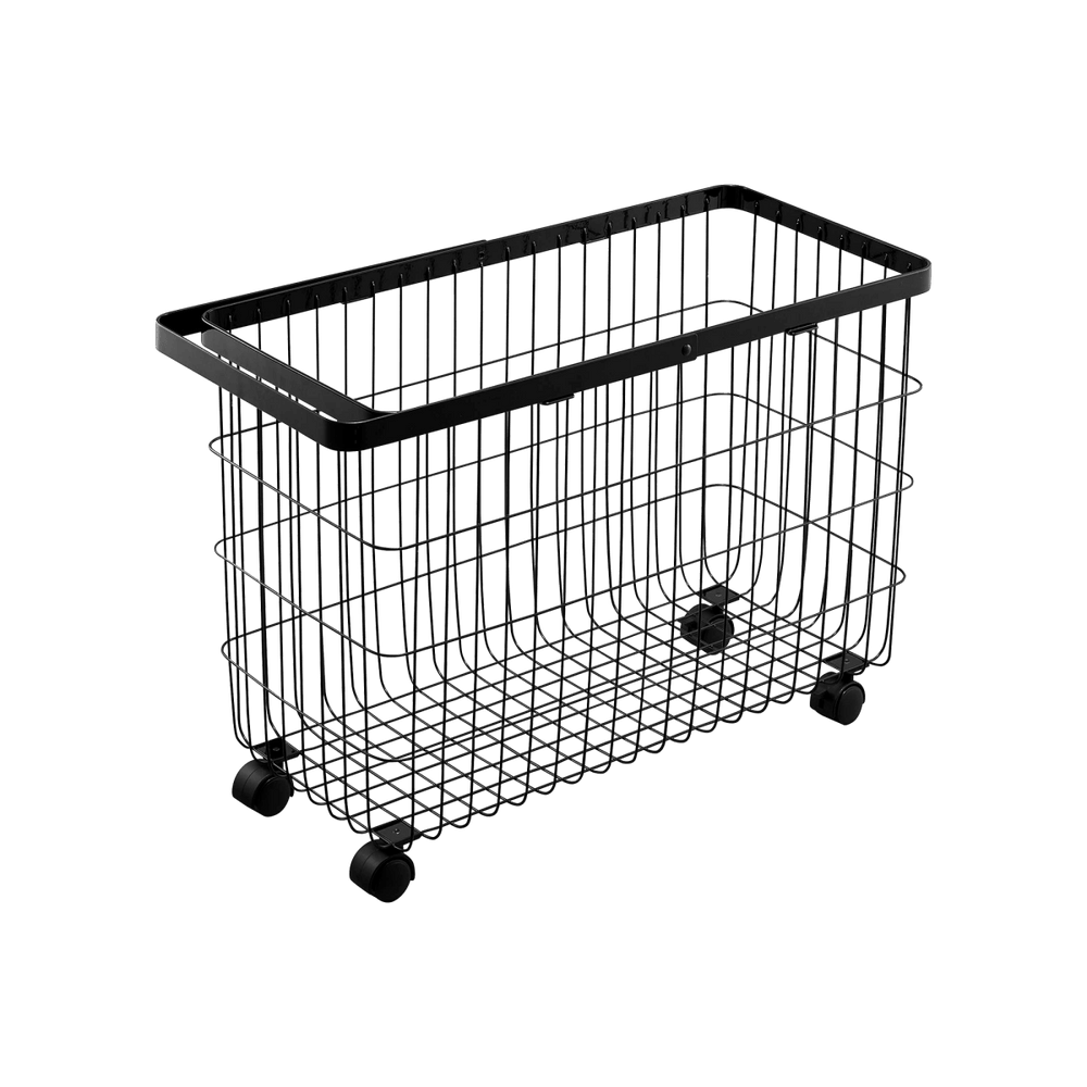 
                      
                        Yamazaki Home Rolling Wire Laundry Basket, 14.8" H - lily & onyx
                      
                    