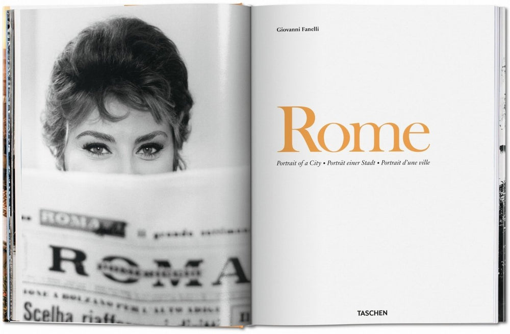 
                      
                        TASCHEN Rome. Portrait of a City (German, French, English) - lily & onyx
                      
                    