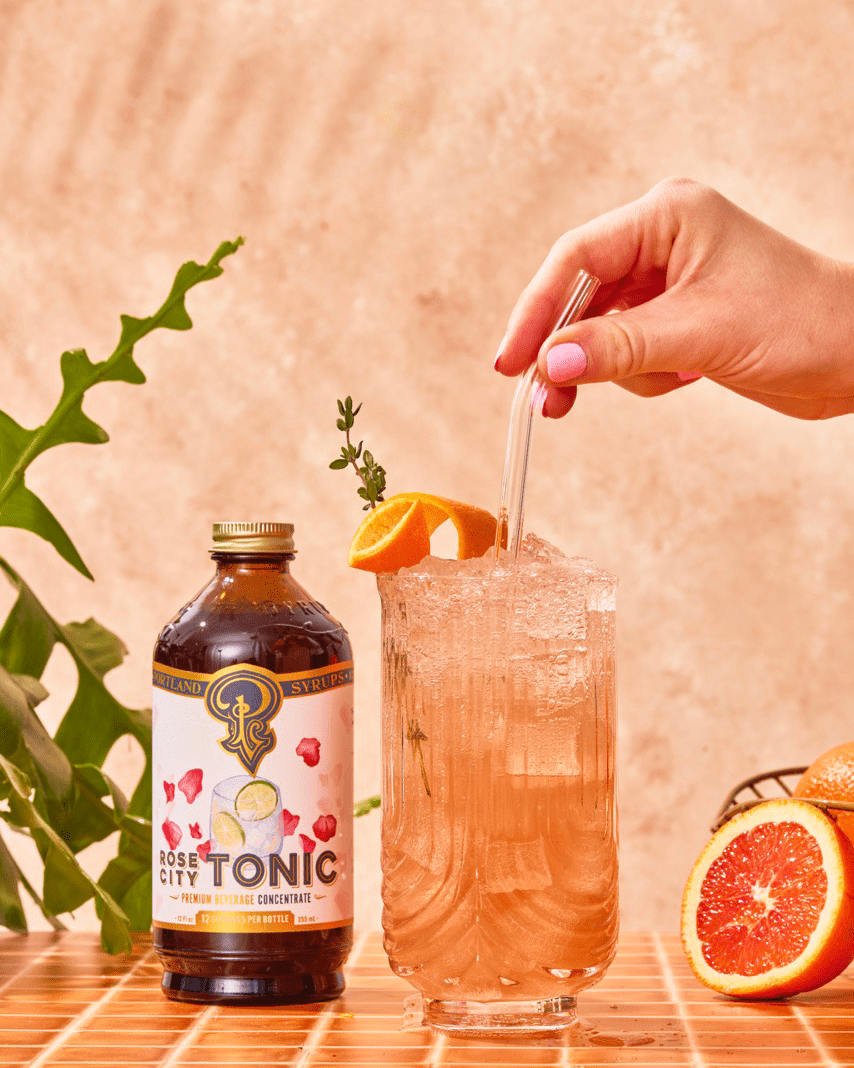 Portland Syrups Rose City Tonic Concentrate - lily & onyx