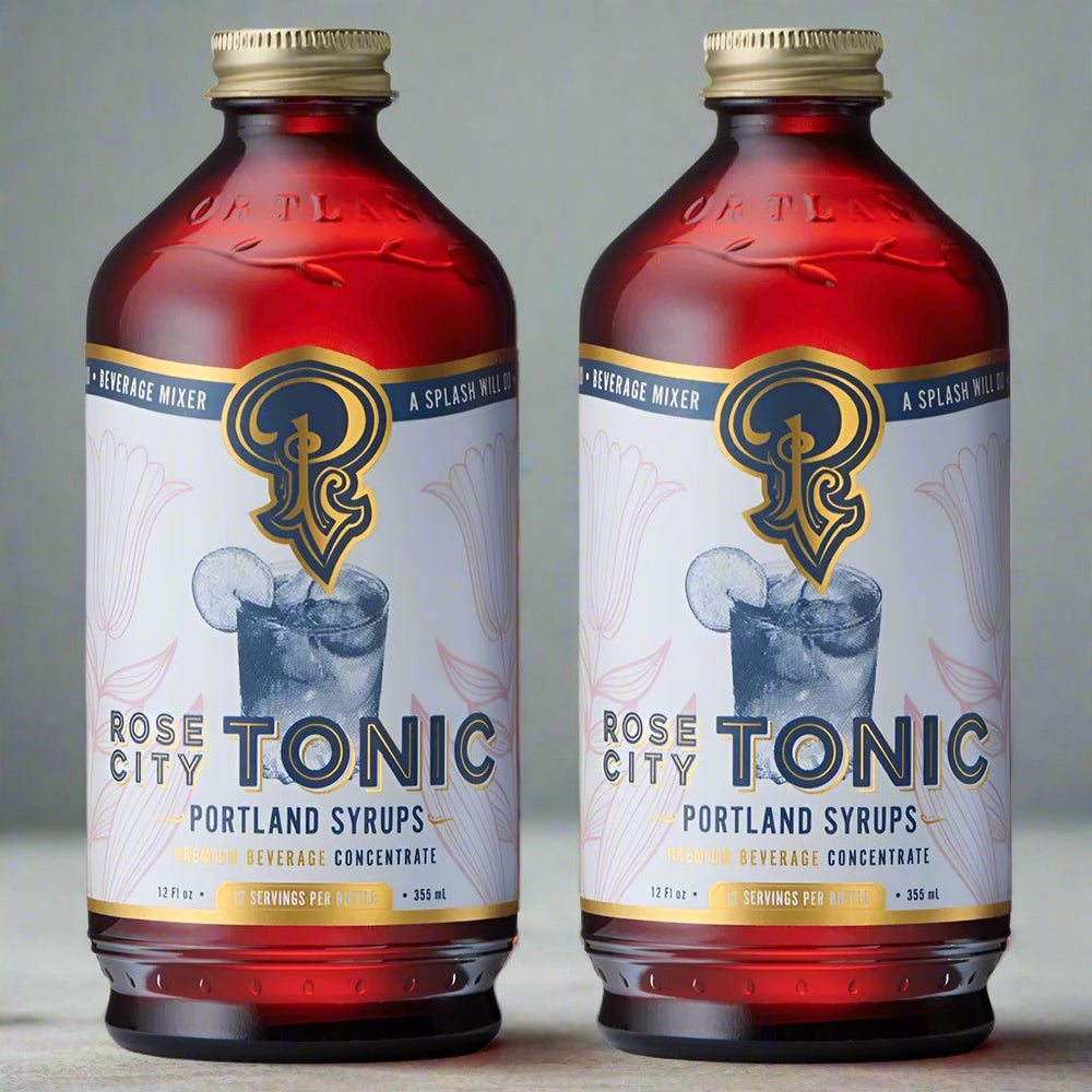 
                      
                        Portland Syrups Rose City Tonic Concentrate with Quinine, 2 Pack - lily & onyx
                      
                    