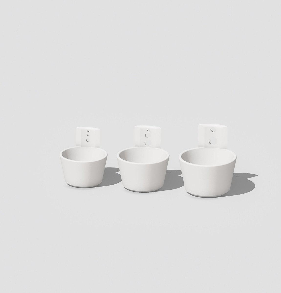 Rosebud HomeGoods 3 - Piece Herb Stripper Bowl Set - Stackable Food - Grade Kitchen Tool