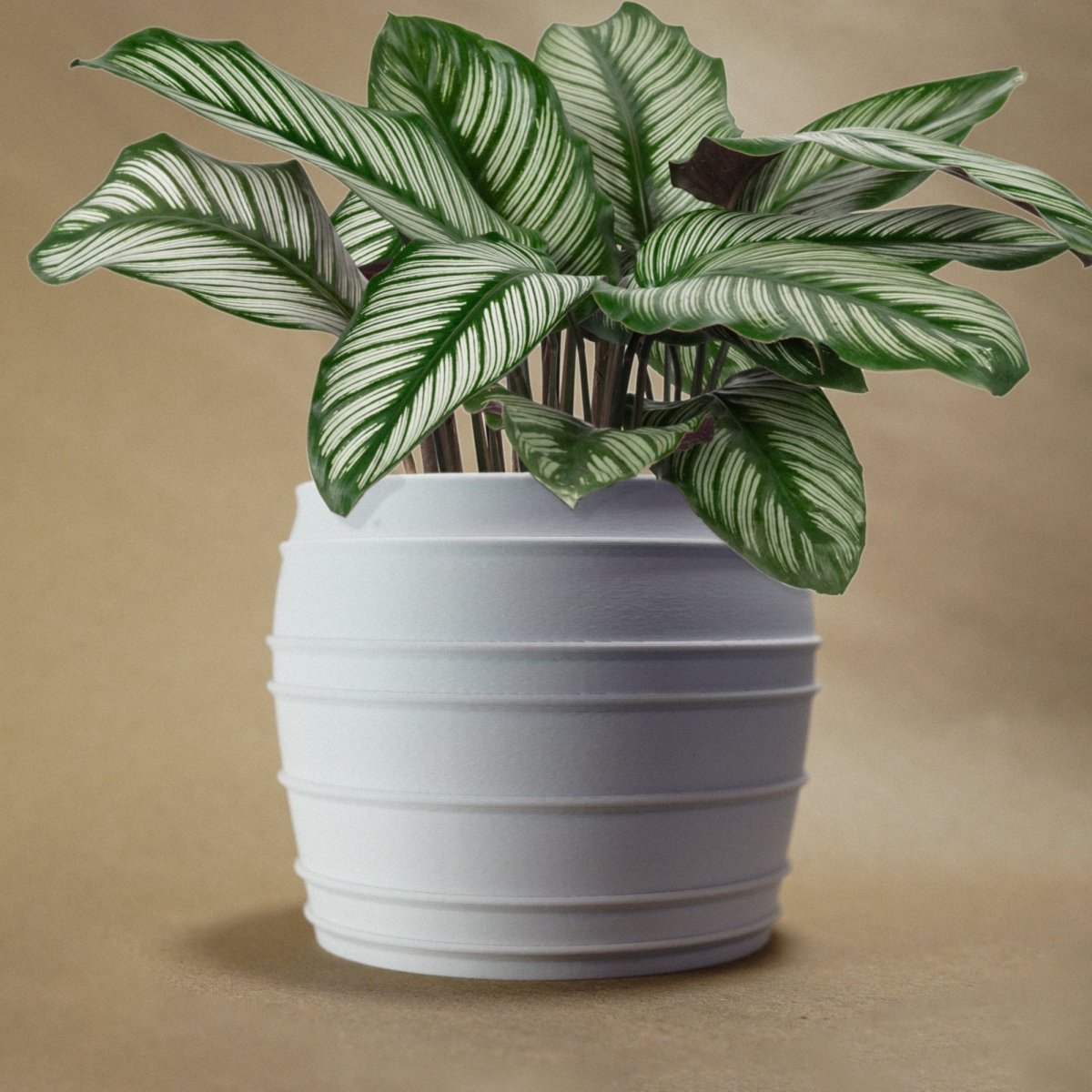 Rosebud HomeGoods Vintage Siena Planter Pot - 3D Printed PLA Biodegradable Tuscan