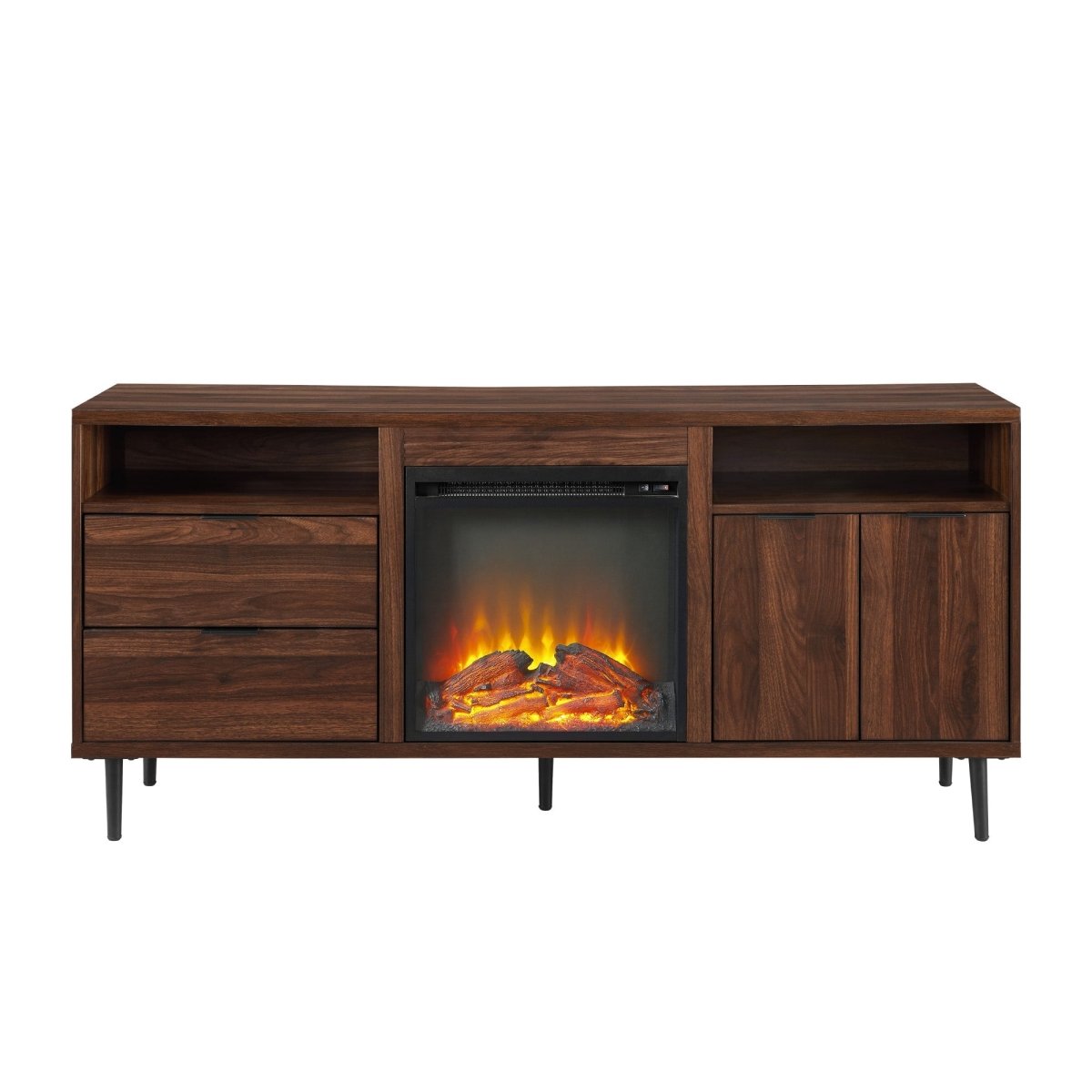 Walker Edison Roth Fireplace Console - lily & onyx