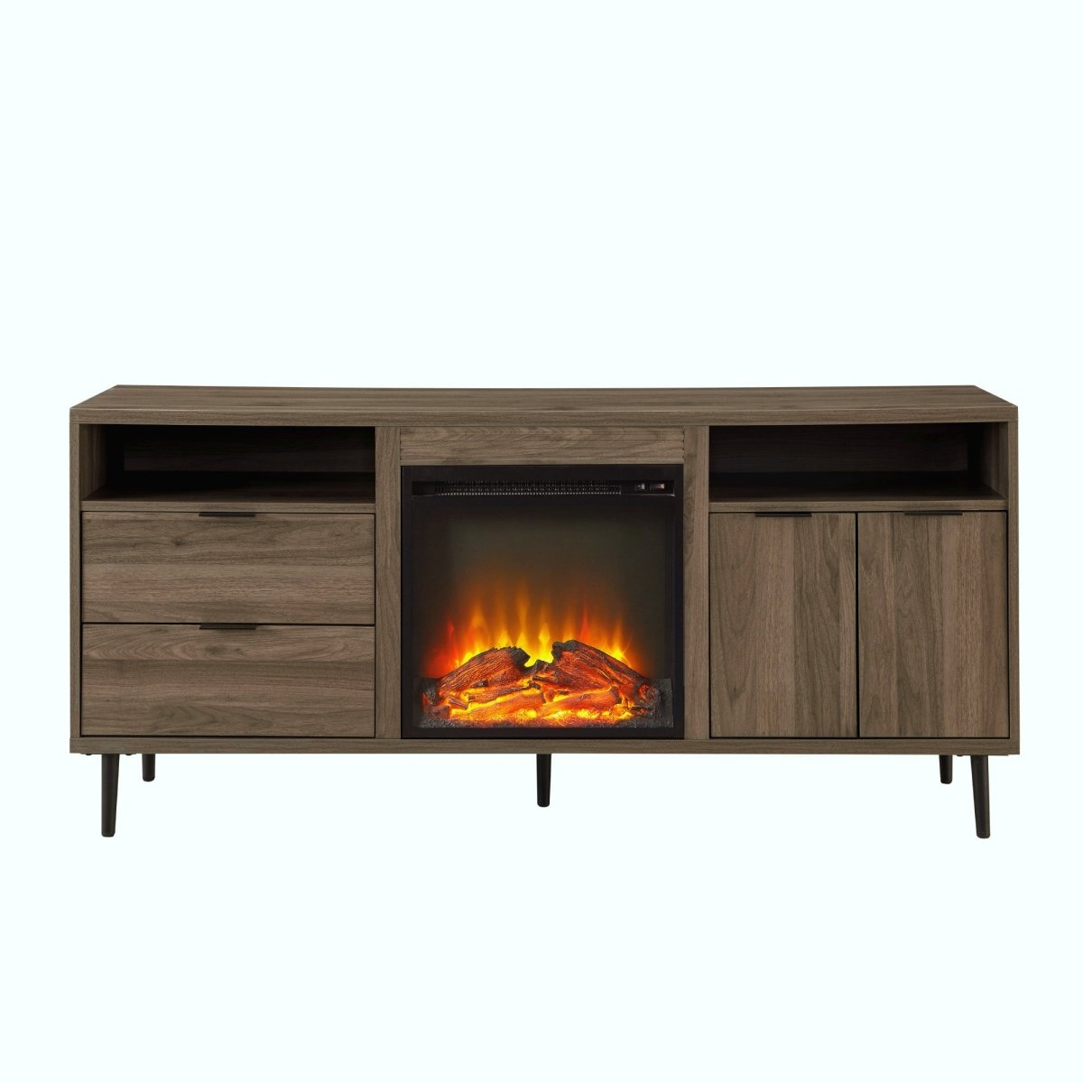 Walker Edison Roth Fireplace Console - lily & onyx