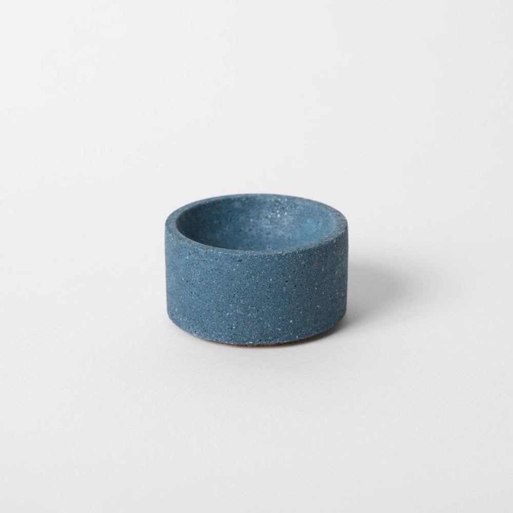 Pretti.Cool Round Incense Holder | Cobalt Terrazzo - lily & onyx