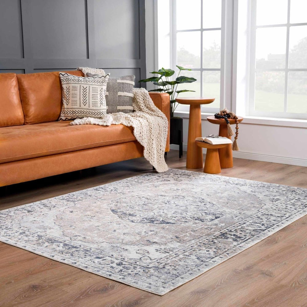 
                      
                        Hauteloom Rudo Cream Washable Area Rug - lily & onyx
                      
                    