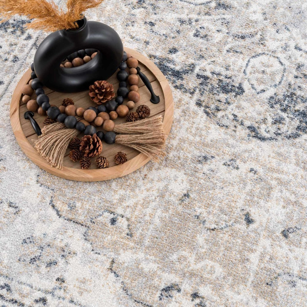 
                      
                        Hauteloom Rudo Cream Washable Area Rug - lily & onyx
                      
                    