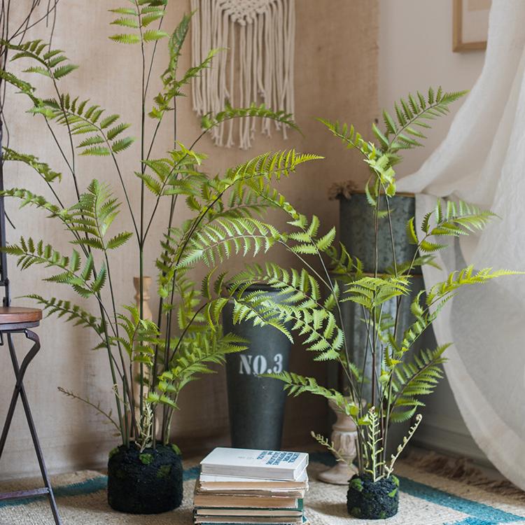 Rustic Reach Artificial Faux Eagle Fern Bulk Plant