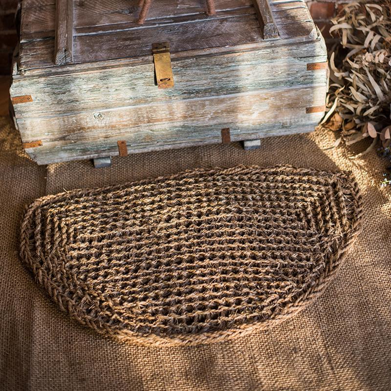 Rustic Reach Organic Natural Straw Door Mat
