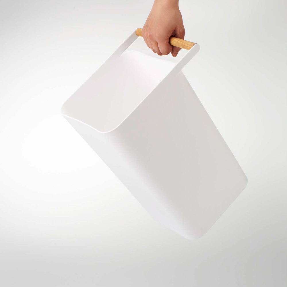 
                      
                        Trash Can With Wood Handle
                      
                    