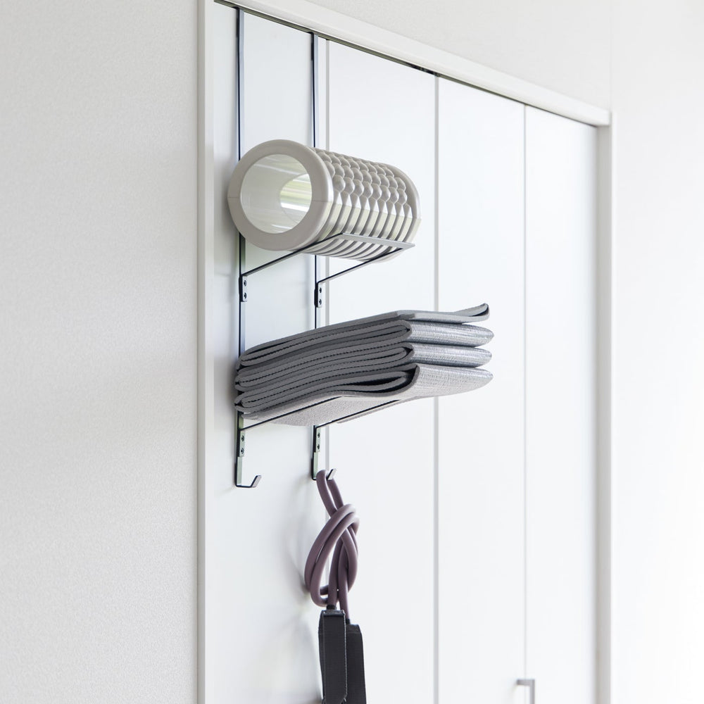 
                      
                        Over-the-Door Fitness Equipment Hanger
                      
                    