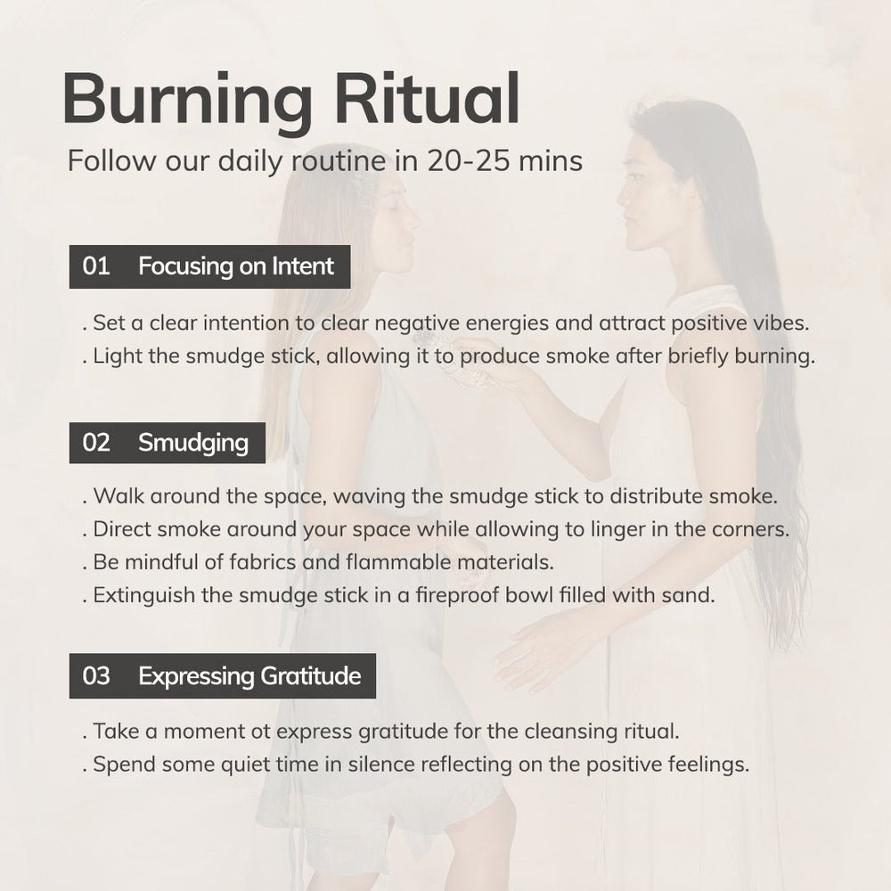 
                      
                        CEDAR AND MYRRH Sacred Burning Ritual Kit - Incense, Palo Santo & Sage - lily & onyx
                      
                    