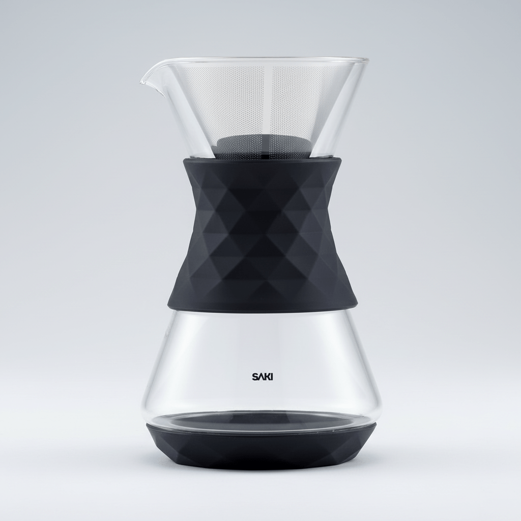 SAKI Pour - Over Glass Coffee Maker