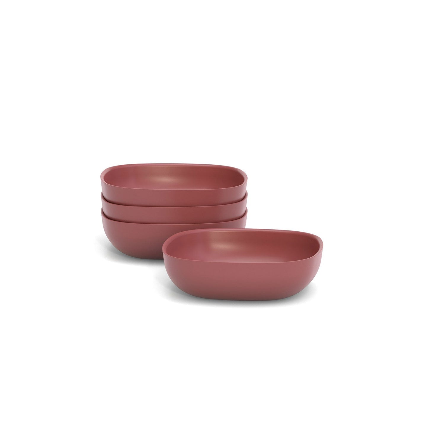 Bamboo Solo Salad Bowl, Set of 4 - Spice