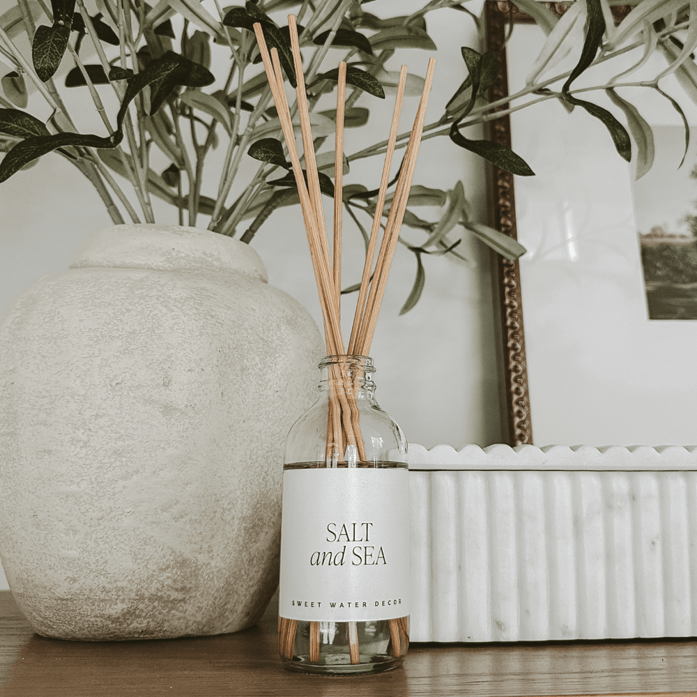 
                      
                        Sweet Water Decor Salt and Sea Clear Reed Diffuser - lily & onyx
                      
                    