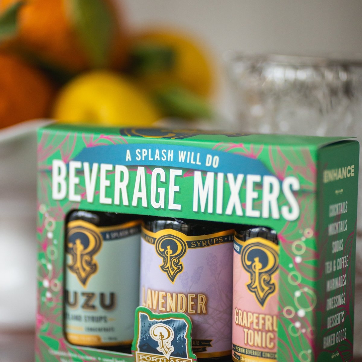 Portland Syrups Sampler Pack Trio - lily & onyx