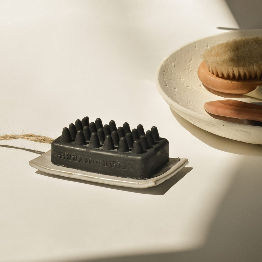 
                      
                        CEDAR AND MYRRH Sand Ceramic Soap Dish - lily & onyx
                      
                    