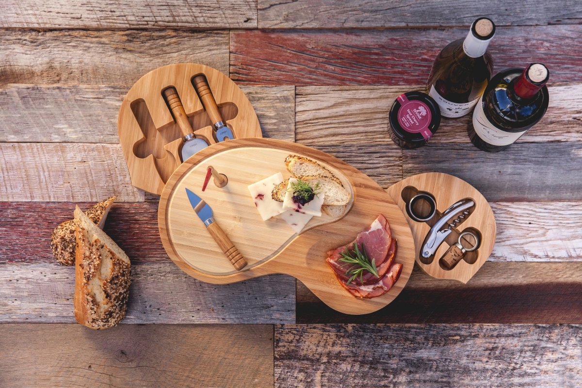 Picnic Time Family of Brands Sand Trap Golf Cheese Cutting Board & Tools Set - lily & onyx