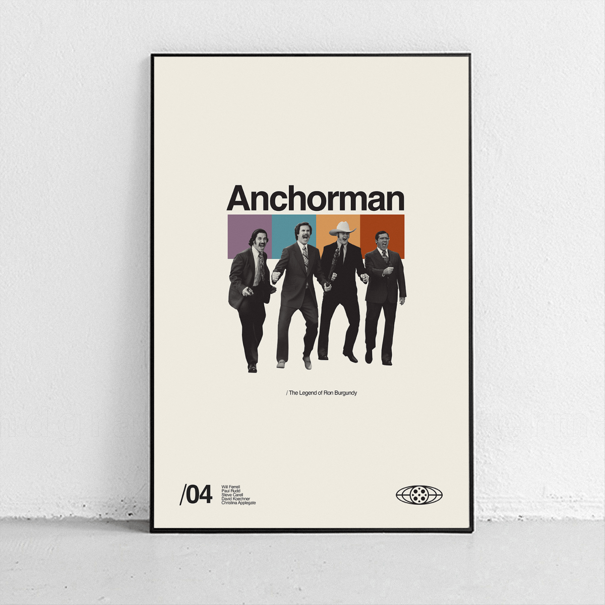 Sandgrain Studio Anchorman Art Print