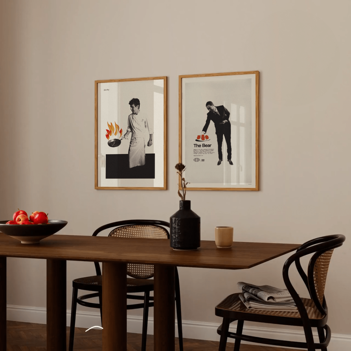 Sandgrain Studio Anthony Bourdain - Kitchen Art Print