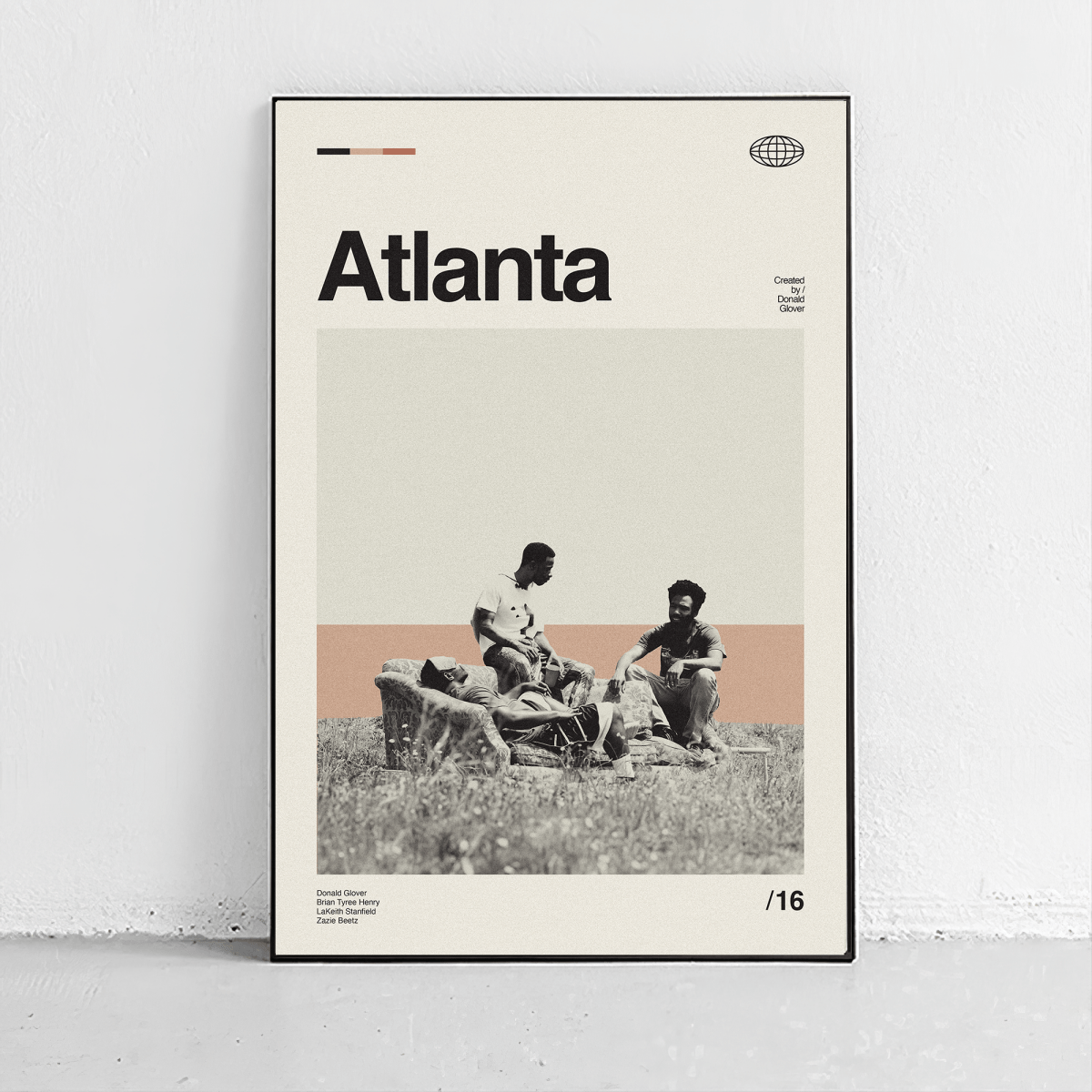 Sandgrain Studio Atlanta - Donald Glover - Art Print