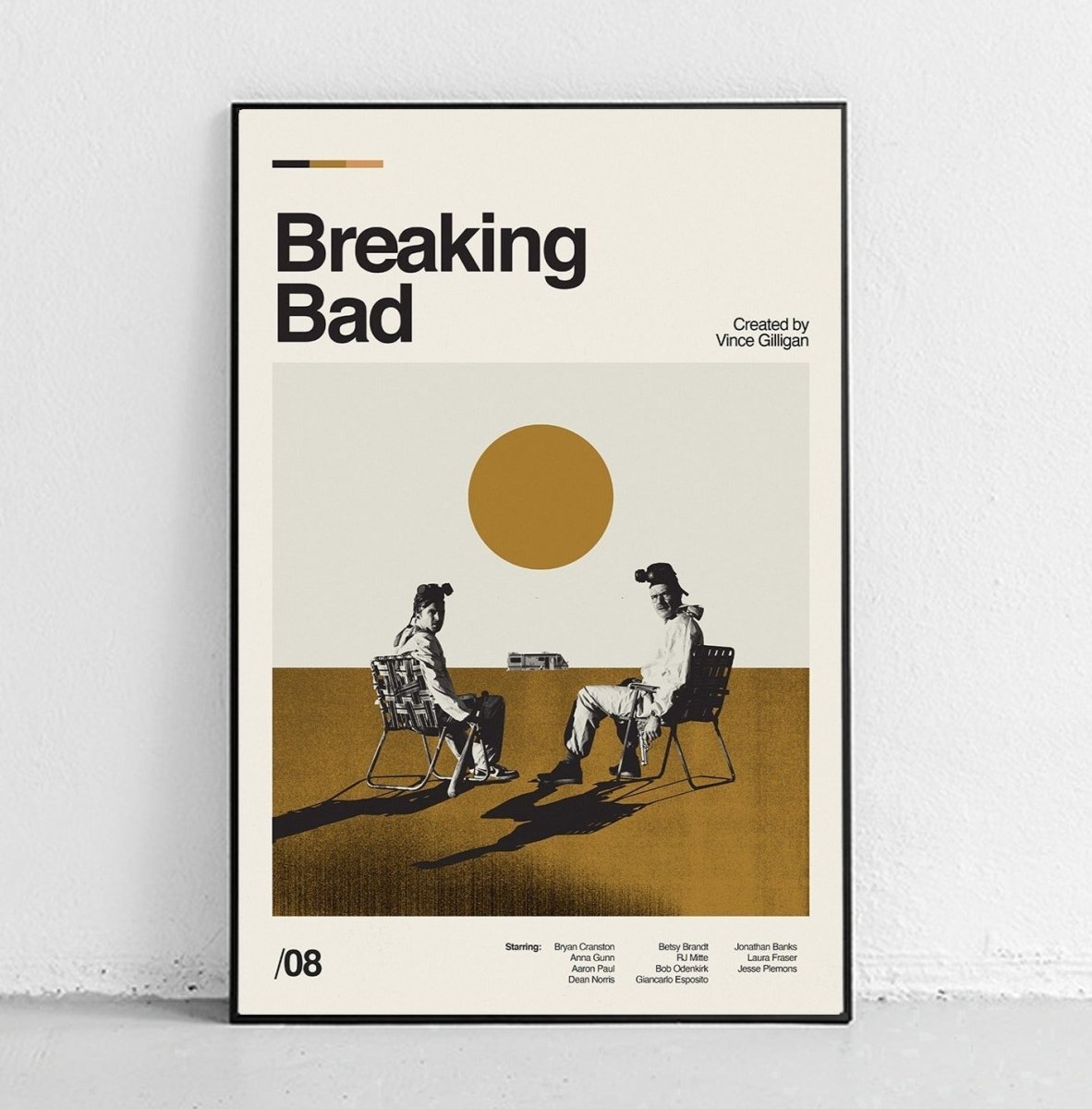 Sandgrain Studio Breaking Bad Art Print