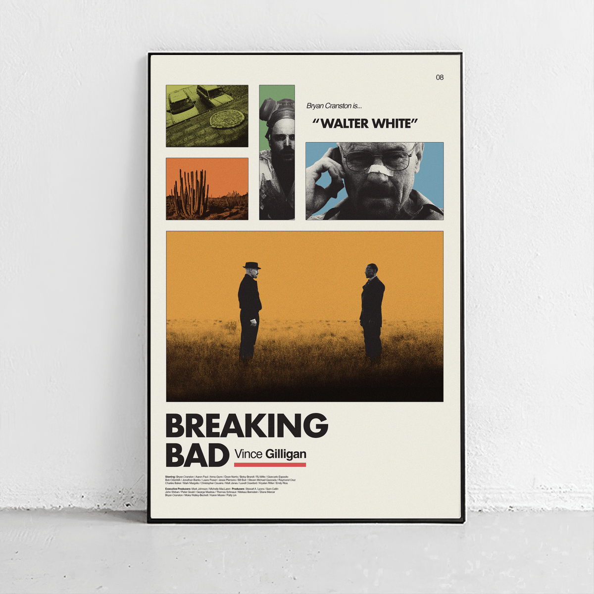 Sandgrain Studio Breaking Bad - Standoff Art Print