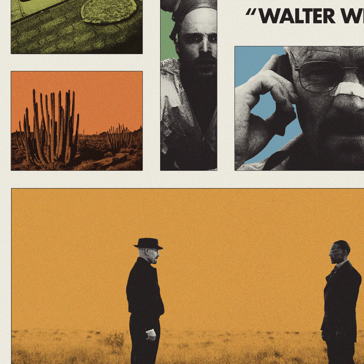 Sandgrain Studio Breaking Bad - Standoff Art Print